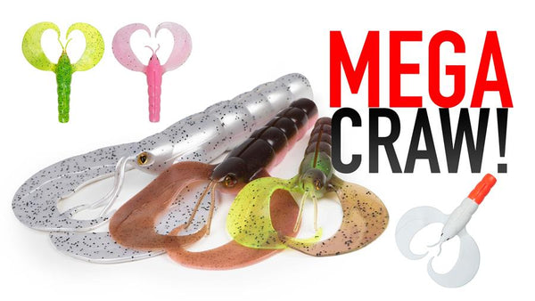 Fox Rage's Mega Craw new lure in this new video