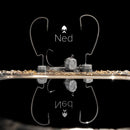 Westin Ned Lead Offset Jig Head Black Nickel 3pcs