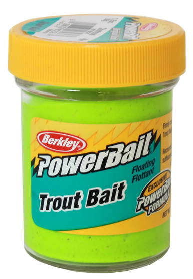 Berkley PowerBait Original Scent Trout Bait Chartreuse