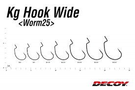 Decoy Worm25 Kg Hook Wide