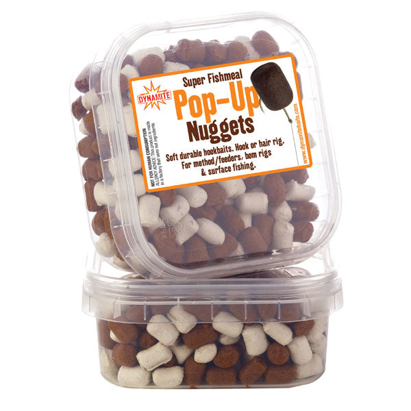Dynamite Baits Pop Up Nuggets Brown White