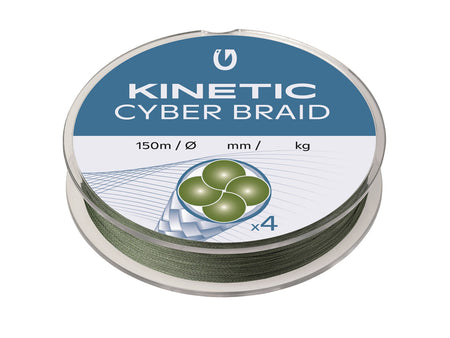 Kinetic Cyber Braid x4 150m