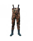 Allcock Neoprene Camo Chest Waders