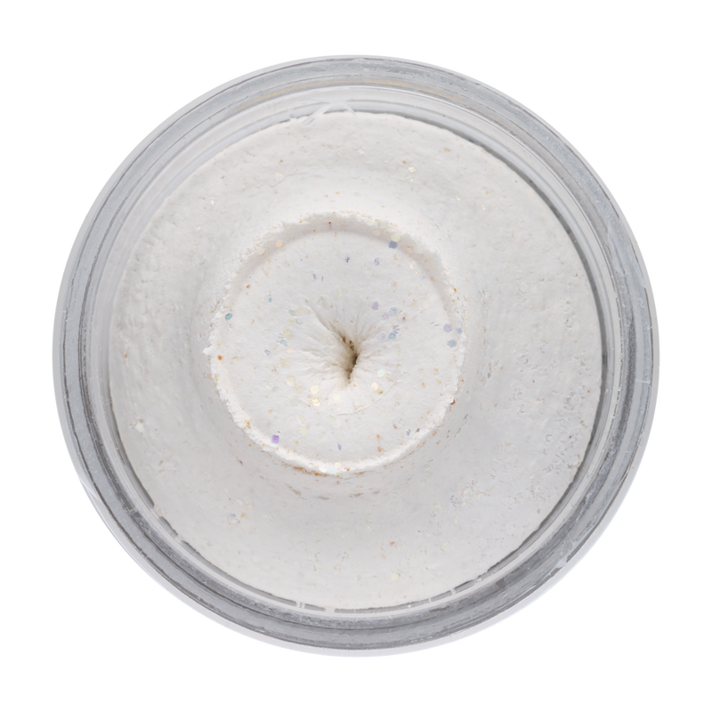 Berkley PowerBait Natural Glitter Floating Trout Bait Aniseed White
