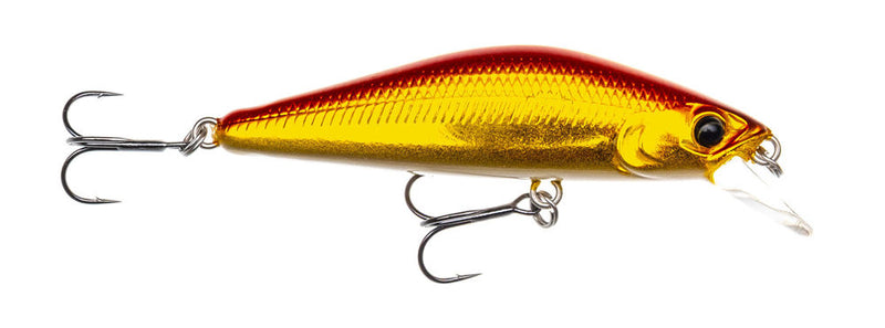 Yarie 677 Access Minnow S 50mm D1 Red Gold