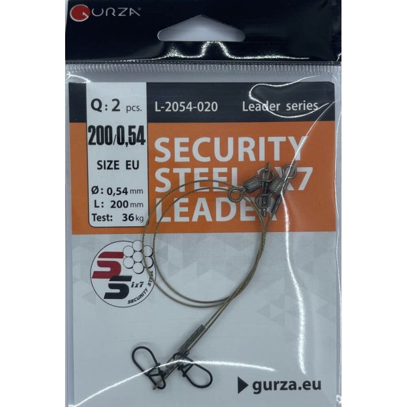 Gurza 1x7 Security Steel Leader Trace