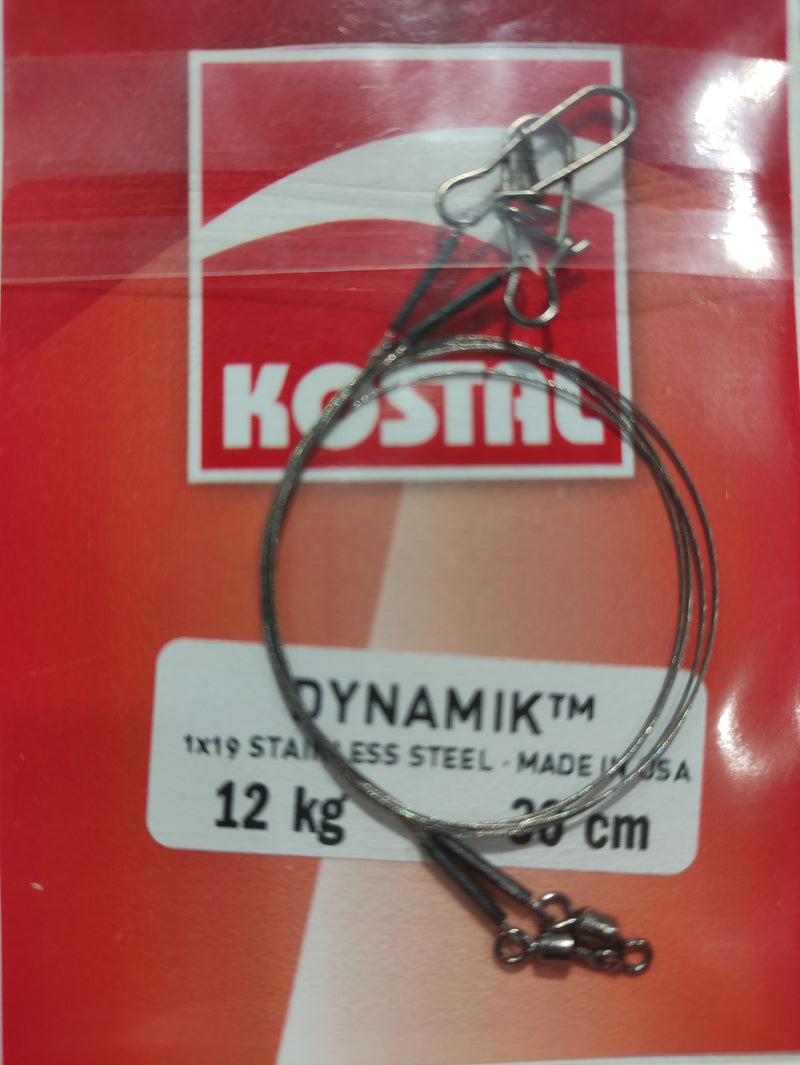 KOSTAL Stainless Steel 1X19 Micro Wire Leader