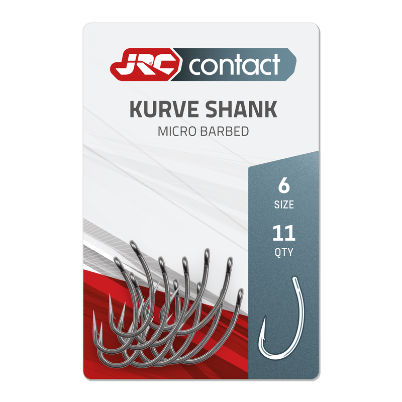JRC Contact Kurve Shank Carp Hooks