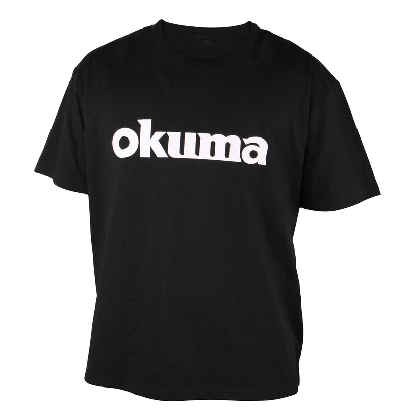 Okuma Logo Black Fishing T-Shirts
