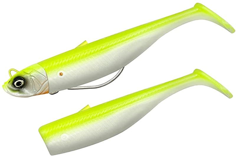 savage gear weedless minnow Savage Gear Savage Minnow Weedless WL 12.5cm 28g Lemon Black