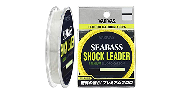 Varivas Sea Bass Shock Leader Fluorocarbon - Ultimate Saltwater Fishing ...