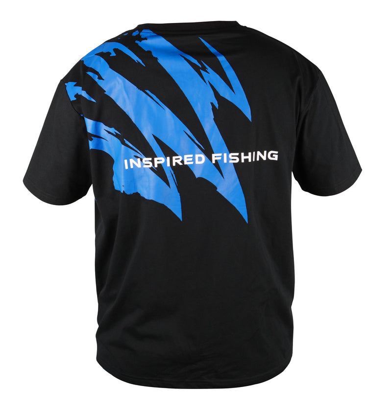 Okuma Logo Black Fishing T-Shirts
