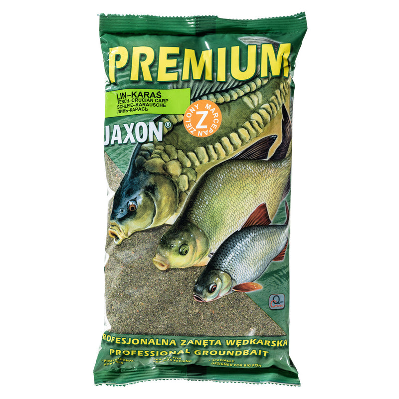 Jaxon Premium Groundbait Tench Crucian Green Marzipan 2.5kg
