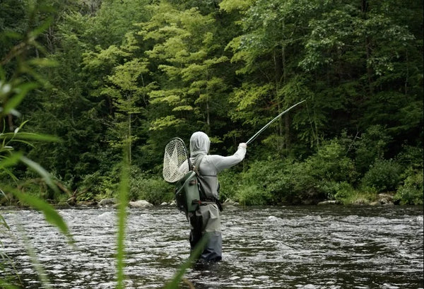 Here’s how you fish in fast flowing rivers as a beginner