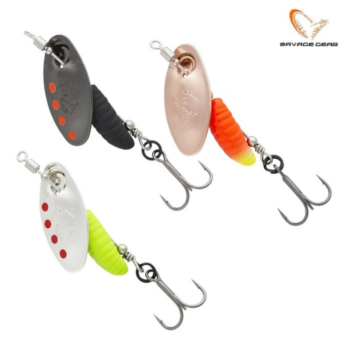 The Savage Gear Grub Spinners - A Must-Have for Trout and Perch Fishing