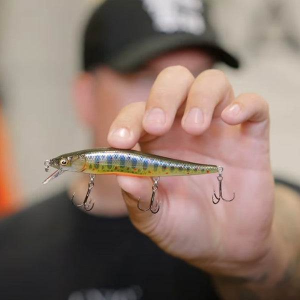 Leurre Flottant Megabass Great Hunting 110 GC Wakasagi CH - 110,5mm, 13,5g