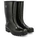 Demar Grand Black Wellington Boots