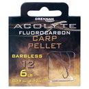 Drennan Acolyte Carp Pellet Hooks to Fluorocarbon