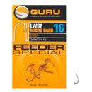 Guru LWG Feeder Special Barbed Eyed Hooks