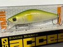 Yarie 677 Access Minnow S 50mm 3.6g D13 Lime Pearl Ayu