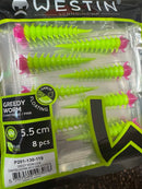 Westin Greedy Worm 5.5cm Garlic Cheese
