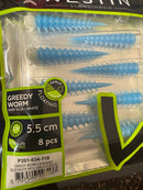 Westin Greedy Worm 5.5cm Garlic Cheese