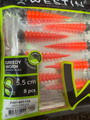 Westin Greedy Worm 5.5cm Garlic Cheese