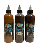 bottles of NE Baits liquids 