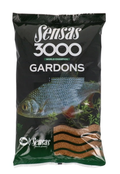 Sensas 3000 Gardons Natural Roach 1kg