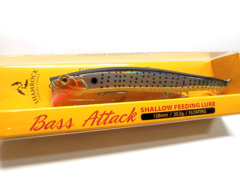 Shamrock Bass Attack Shallow Feed 128mm Mullet