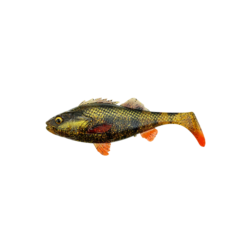 Savage Gear 4D Perch Shad 20cm 94g Motoroil UV