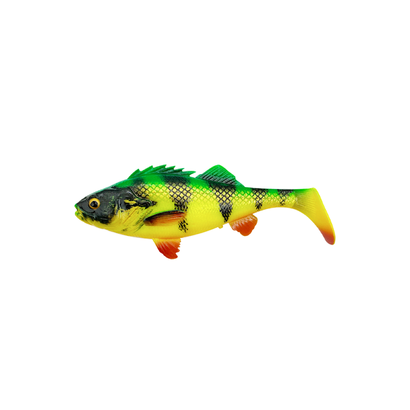 Savage Gear 4D Perch Shad 12.5cm 20g Firetiger