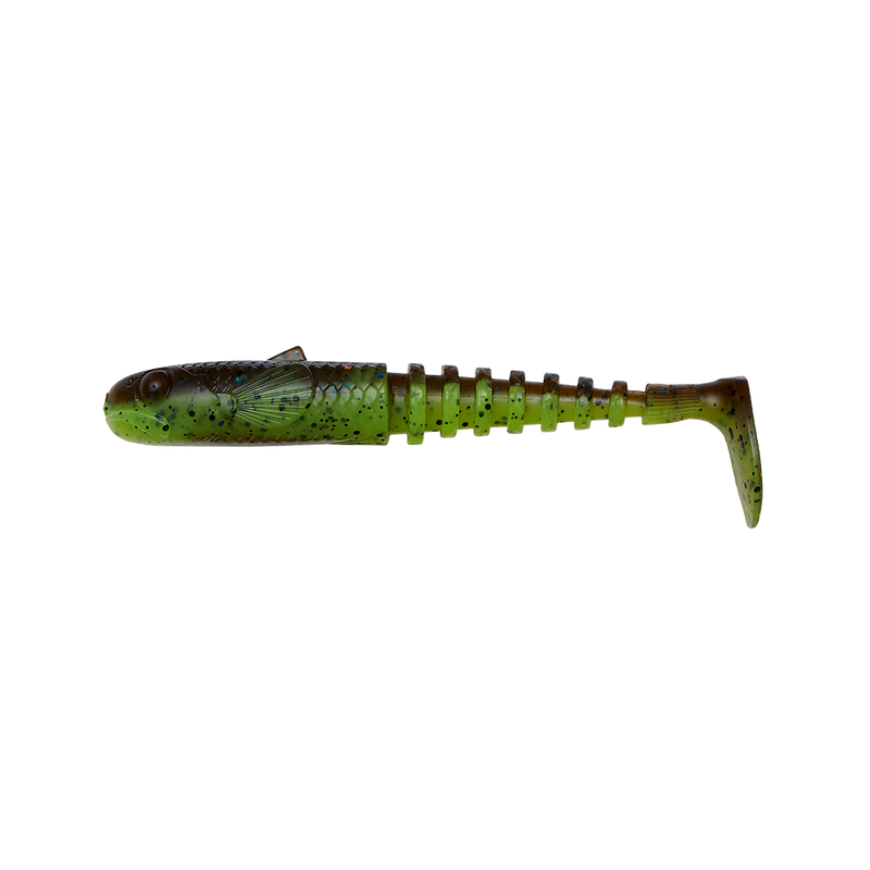 Savage Gear Gobster Shad 9cm 9g Chartreuse Pumpkin 5pcs