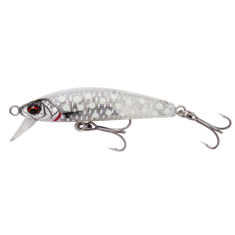 Savage Gear Gravity Minnow 5cm 3.1g Crystal White Glow