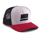 Abu Garcia Flag Trucker Grey Red Black