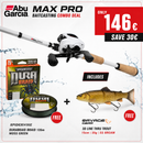 Abu Garcia Max Pro Baitcasting Combo Deal