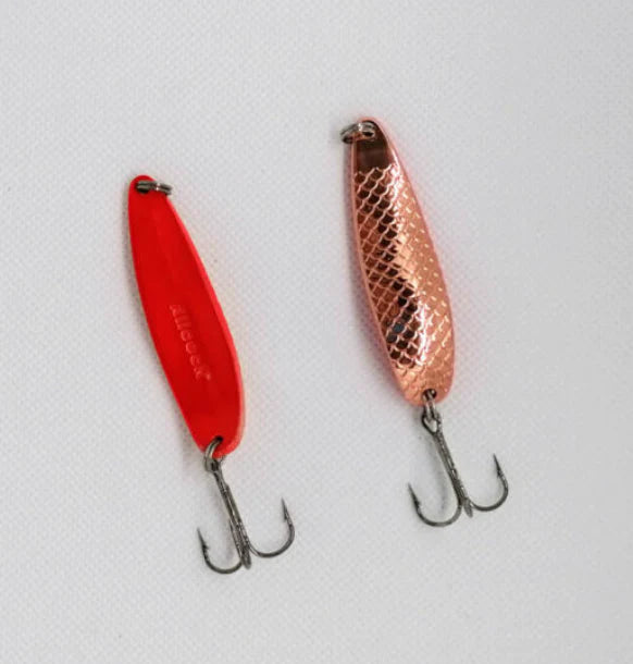 Allcock Halcyon Salmon Spoon 18g Cooper Red