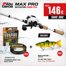 Abu Garcia Max Pro Baitcasting Combo Deal