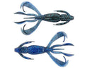 Keitech Crazy Flapper 4.4" 11cm Black Blue 413T