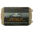 Highlander Survival Kit With Waterproof Case