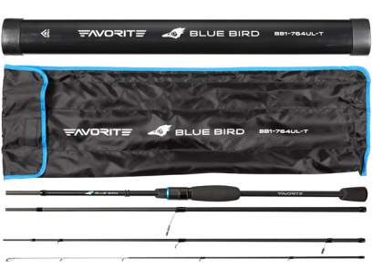 Favorite Blue Bird Comapct Spinning Rod