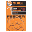 Guru Feeder Special XS Barbed Eyed Hooks