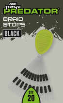 Fox Rage Braid Stops Black