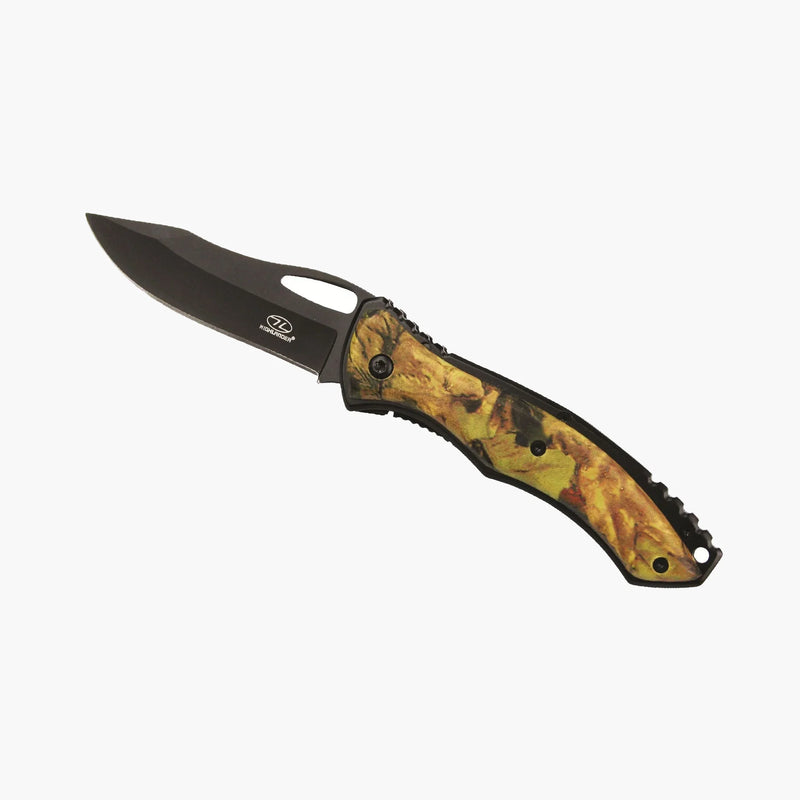 Higlander Camo Eagle Locking Knife