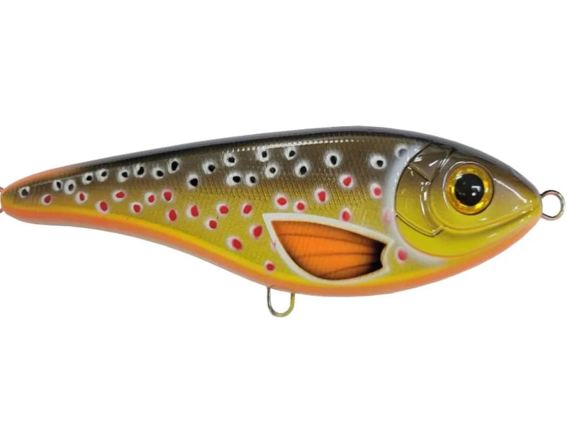 Buster Swim 13cm 65g Jerk Bait Hot Natural Trout