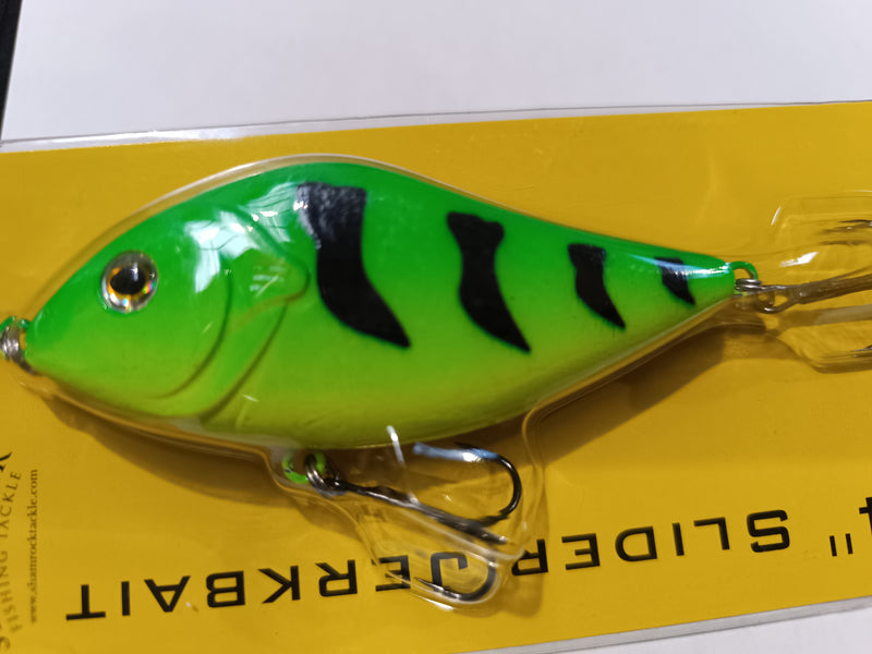 Shamrock 4'' Slider Jerkbait Firetiger