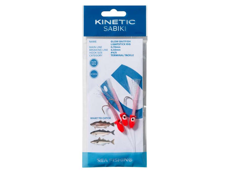 Kinetic Sabiki Glow Baitfish Lightstick