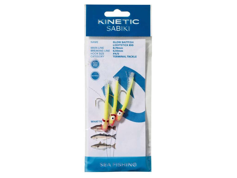 Kinetic Sabiki Glow Baitfish Lightstick