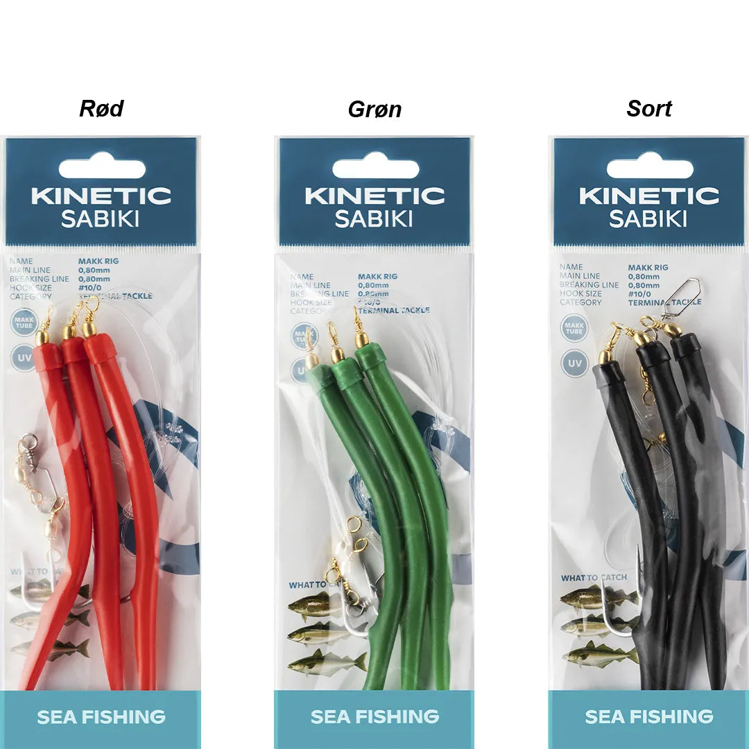 Kinetic Sabiki Makk Rig: The Rubber Eel Rig Trusted by Pros for Maximum ...