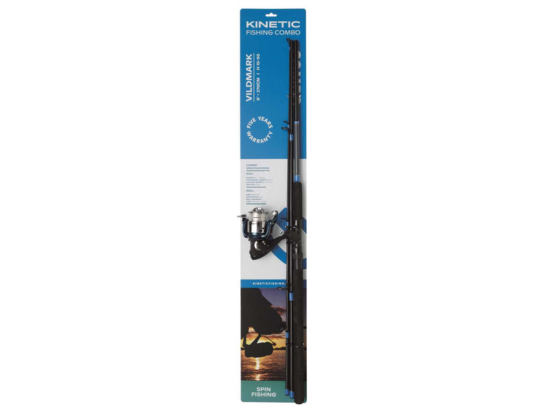 Kinetic Vildmark CC Combo Spinning Rod & Reel